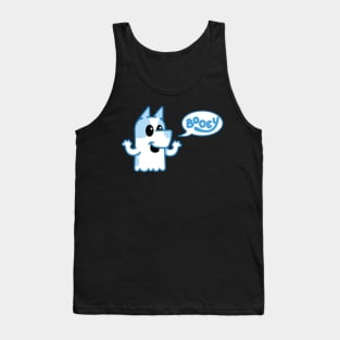 bluey horror cute Tank Top